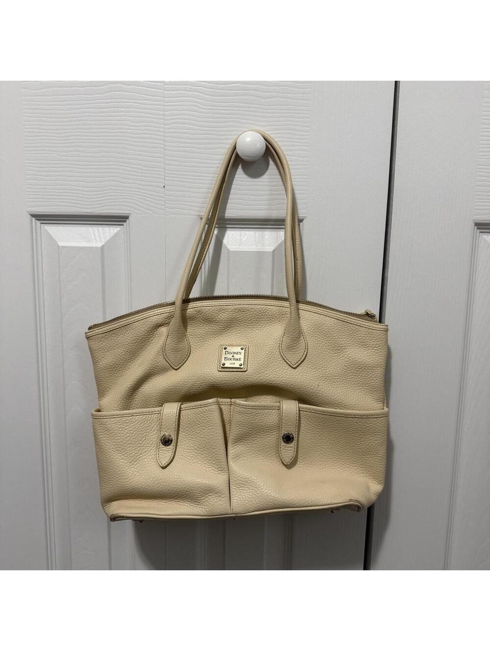 Dooney & Bourke pebble leather tote